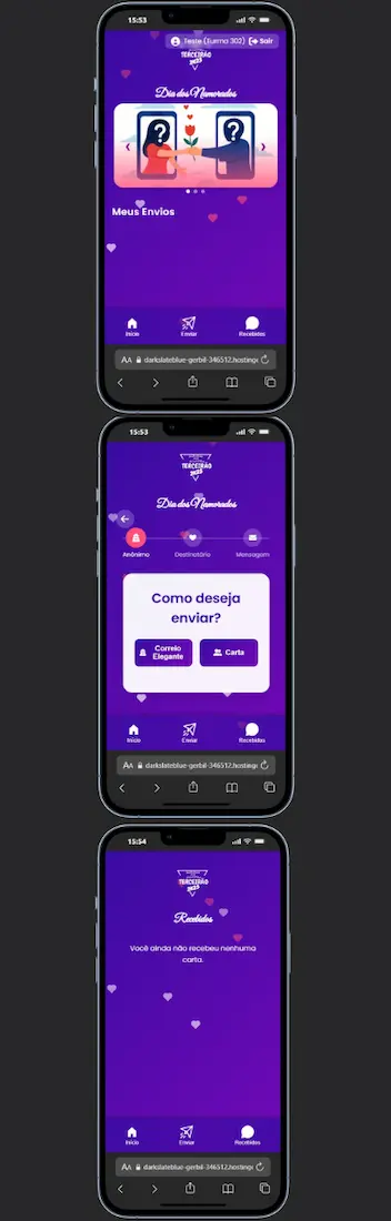 Dia dos Namorados — catálogo com frete e Pix